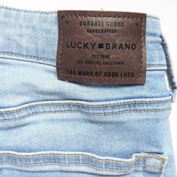 Lucky Brand High Rise Bridgette Skinny Jean Light Wash Zip Fly | Size 8 / 29 - Picture 8 of 12